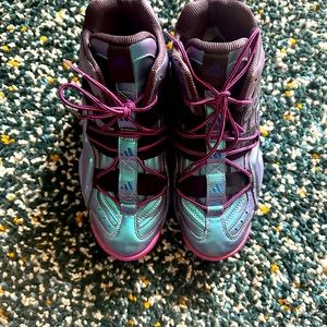 Adidas TOP TEN 2000 Oil Spill Kobe Bryant Purple Blue Metallic Size 9